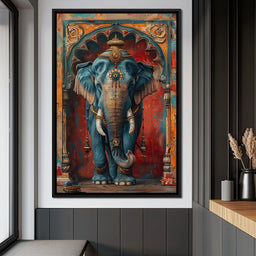 Majestic Sapphire Monarch - NicheCanvas