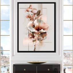 Delicate Petals Radiant Calm - NicheCanvas