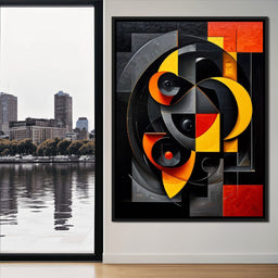 Colorful Modern Art 044 - Johanjjf - NicheCanvas