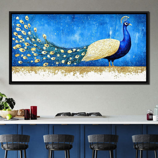 Majestic Plumage Splendor Canvas Print
