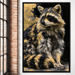 Midnight Bandit of Gilded Shadows - NicheCanvas