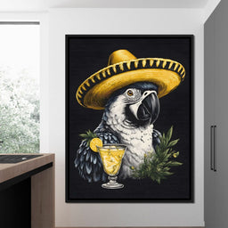 Parrot Fiesta - NicheCanvas