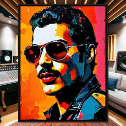 Freddie Mercury - Johanjjf - NicheCanvas