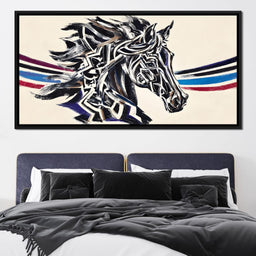 Gallop of Strokes - Alicia Smith - NicheCanvas