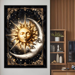 Golden alignment of the celestial bodies - NicheCanvas