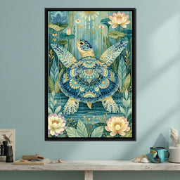 Sacred Traveler Of The Golden Waters - NicheCanvas