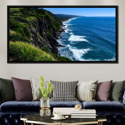 Surreal Coast Waters - NicheCanvas