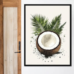 Tropical Coconut - NicheCanvas