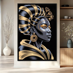 The Gilded Goddess - TooplesArt - NicheCanvas