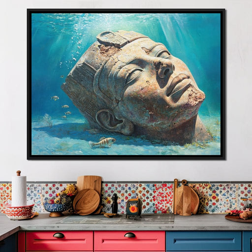 Oceanic Titan Tranquility Canvas Print