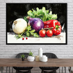 Harvest Harmony Still Life - NicheCanvas
