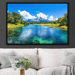 Mountain Reflections Tranquility - NicheCanvas