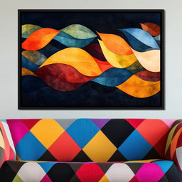 Vibrant Tides of Expression - NicheCanvas