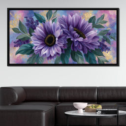 Lavender Blooms Radiance - NicheCanvas