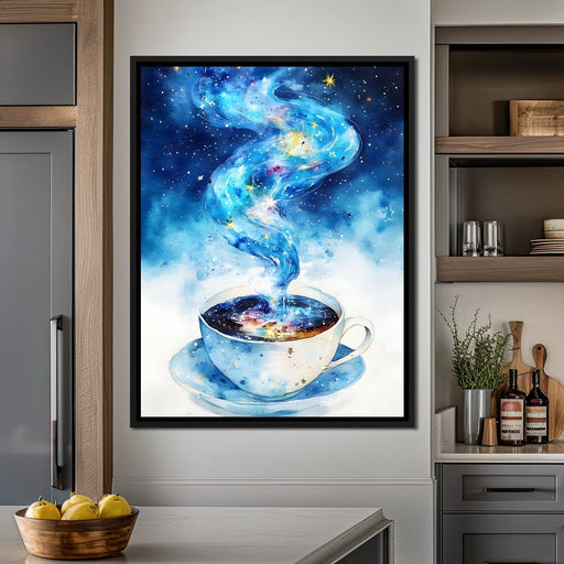 Celestial Coffee of Dreams Canvas Print