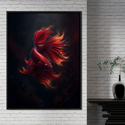 Red Fish Splendor - NicheCanvas