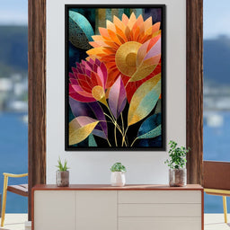 Radiant Blooming Spectrum - NicheCanvas