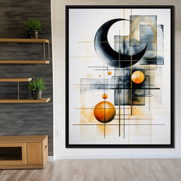 Colorful Modern Art 078 - Johanjjf - NicheCanvas