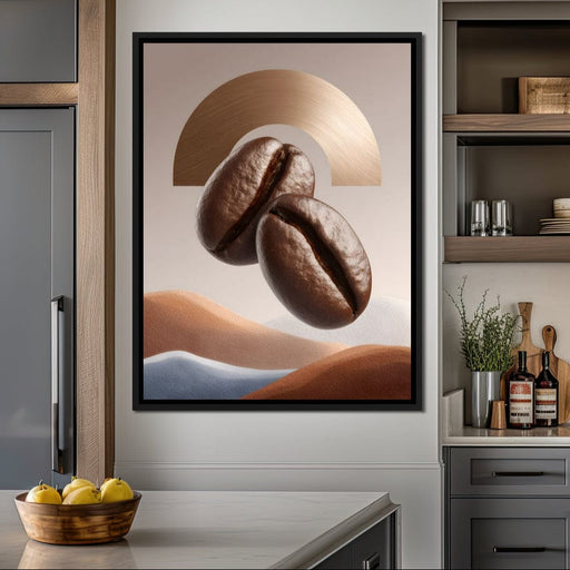 Harmony of Coffee Dreams Canvas Print