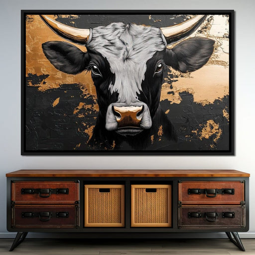 Golden Majesty of the Plains Canvas Print