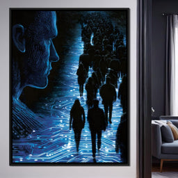 The Collective Walk of Digital Ghosts - NicheCanvas