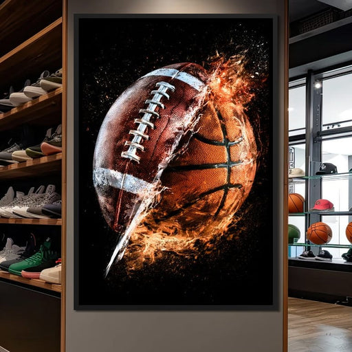 Collision of the Champions Canvas Print