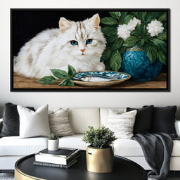 Gentle Paws Still Life - NicheCanvas