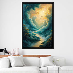 Golden Path Through Dreams - Cole Williams - NicheCanvas