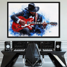 Harmony of Electric Strings - NicheCanvas