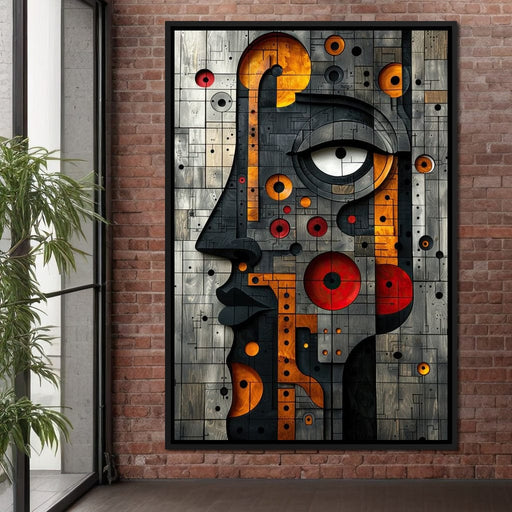 Geometric Fusion Enigma - Cole Williams Canvas Print