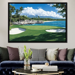 Exotic Golf Course - NicheCanvas