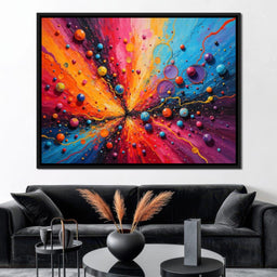 Colorful Modern Art 081 - Johanjjf - NicheCanvas