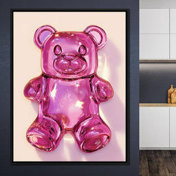 Pink Bear Gummy - NicheCanvas