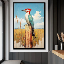 Vivid Meadow Sentinel - NicheCanvas