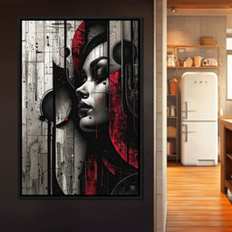 Shadowed Elegance Unveiled - NicheCanvas