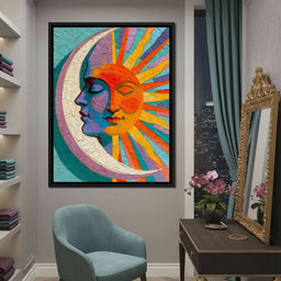 Celestial Union Of The Divided Day - NicheCanvas