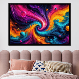 Orbiting Through Liquid Light - TooplesArt - NicheCanvas