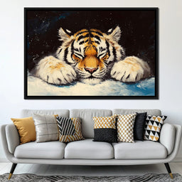 Slumbering Tiger - NicheCanvas