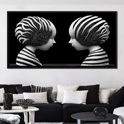 Binary Duality - TooplesArt - NicheCanvas