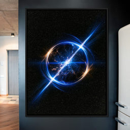 Echoes of a Distant Celestial Collision - NicheCanvas