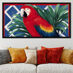 Parrot Jungle Delight - NicheCanvas