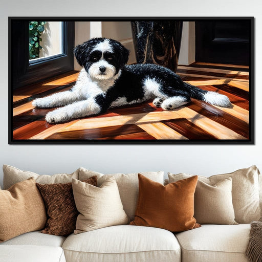 Sunlit Paws Canvas Print