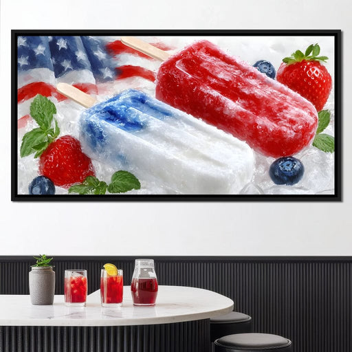 Patriotic Summer Delight Canvas Print
