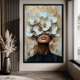 Golden Blossoms Enchantment - Cole Williams - NicheCanvas