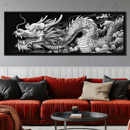 Eternal Dragon's Flight - NicheCanvas