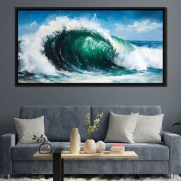 Oceanic Wave - NicheCanvas