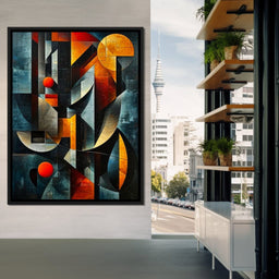 Colorful Modern Art 043 - Johanjjf - NicheCanvas