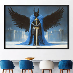 Guardian of the Midnight Realm - NicheCanvas