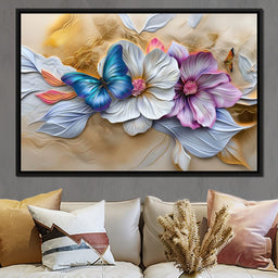 Wings of Blossom Dreams - TooplesArt - NicheCanvas