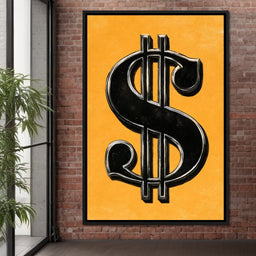 Weight of the Gilded Market - NicheCanvas
